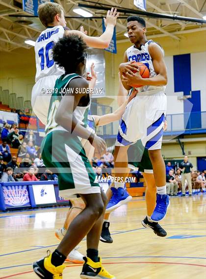 Thumbnail 2 in Great Bridge vs Camden County (Robert L. Vaughan Border Clash Basketball Invitational) photogallery.