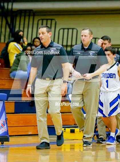 Thumbnail 2 in Great Bridge vs Camden County (Robert L. Vaughan Border Clash Basketball Invitational) photogallery.