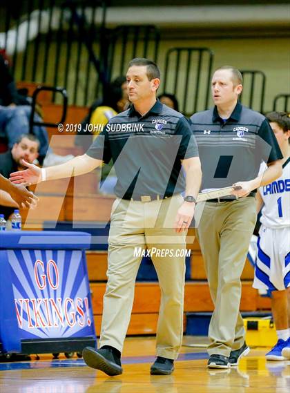Thumbnail 3 in Great Bridge vs Camden County (Robert L. Vaughan Border Clash Basketball Invitational) photogallery.