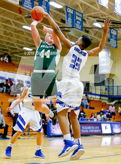 Thumbnail 2 in Great Bridge vs Camden County (Robert L. Vaughan Border Clash Basketball Invitational) photogallery.