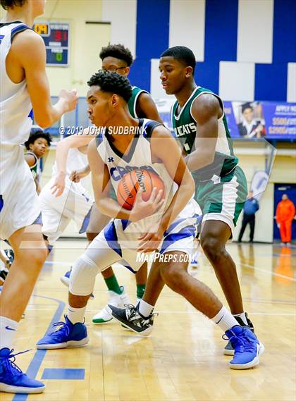 Thumbnail 3 in Great Bridge vs Camden County (Robert L. Vaughan Border Clash Basketball Invitational) photogallery.