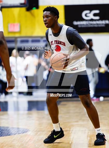 Thumbnail 3 in St. Francis Prep Vs Cardinal Hayes (City Is Mine Classic Quarterfinals) photogallery.