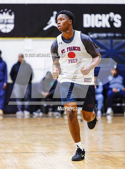 Thumbnail 1 in St. Francis Prep Vs Cardinal Hayes (City Is Mine Classic Quarterfinals) photogallery.