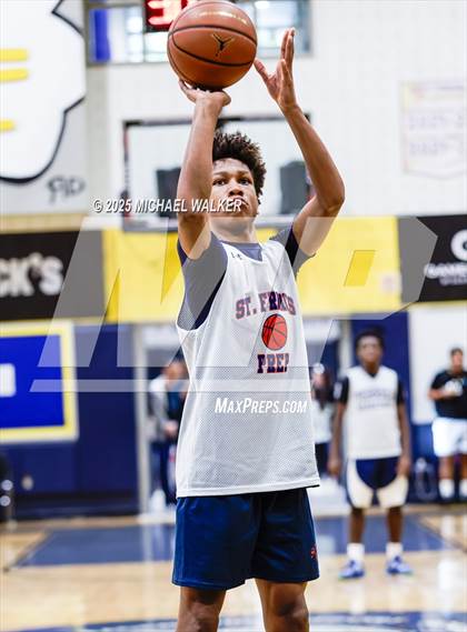 Thumbnail 3 in St. Francis Prep Vs Cardinal Hayes (City Is Mine Classic Quarterfinals) photogallery.