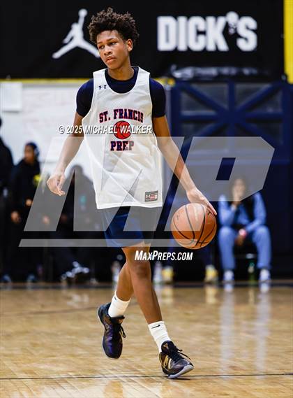 Thumbnail 1 in St. Francis Prep Vs Cardinal Hayes (City Is Mine Classic Quarterfinals) photogallery.