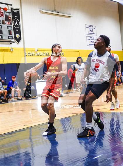 Thumbnail 2 in St. Francis Prep Vs Cardinal Hayes (City Is Mine Classic Quarterfinals) photogallery.