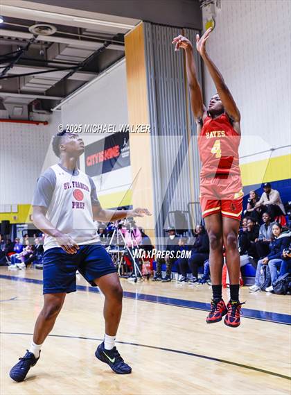 Thumbnail 2 in St. Francis Prep Vs Cardinal Hayes (City Is Mine Classic Quarterfinals) photogallery.