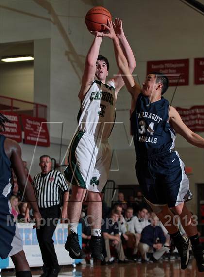 Thumbnail 1 in Farragut vs  Knoxville Catholic (D4AAA Quarterfinals) photogallery.