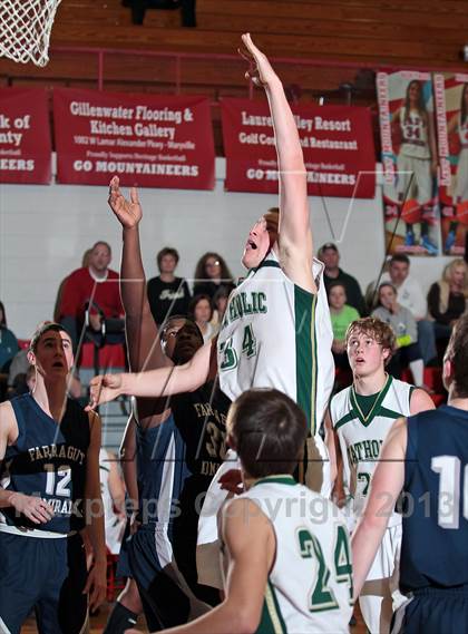 Thumbnail 3 in Farragut vs  Knoxville Catholic (D4AAA Quarterfinals) photogallery.