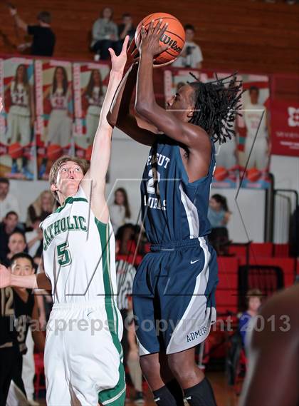 Thumbnail 3 in Farragut vs  Knoxville Catholic (D4AAA Quarterfinals) photogallery.