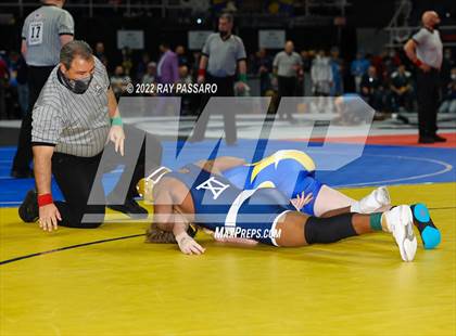 Thumbnail 3 in 2022 NYSPHSAA Wrestling Championships - Round 1 photogallery.