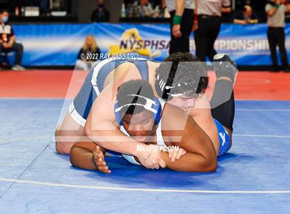 Thumbnail 2 in 2022 NYSPHSAA Wrestling Championships - Round 1 photogallery.