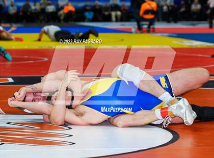 Thumbnail 3 in 2022 NYSPHSAA Wrestling Championships - Round 1 photogallery.