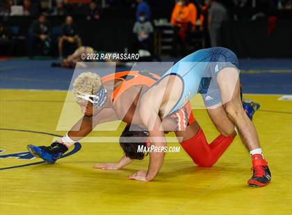 Thumbnail 2 in 2022 NYSPHSAA Wrestling Championships - Round 1 photogallery.