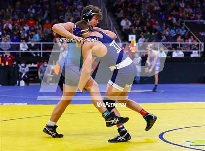 Thumbnail 3 in 2022 NYSPHSAA Wrestling Championships - Round 1 photogallery.