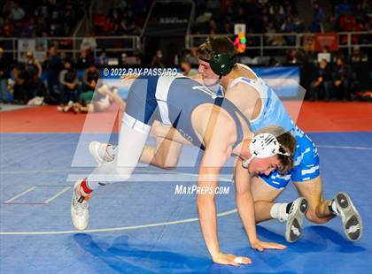 Thumbnail 2 in 2022 NYSPHSAA Wrestling Championships - Round 1 photogallery.