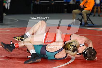Thumbnail 3 in 2022 NYSPHSAA Wrestling Championships - Round 1 photogallery.
