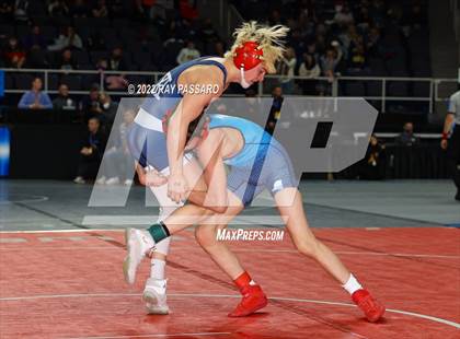 Thumbnail 2 in 2022 NYSPHSAA Wrestling Championships - Round 1 photogallery.