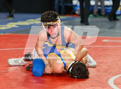 Thumbnail 3 in 2022 NYSPHSAA Wrestling Championships - Round 1 photogallery.