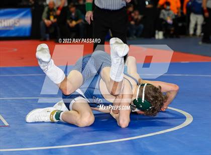 Thumbnail 1 in 2022 NYSPHSAA Wrestling Championships - Round 1 photogallery.