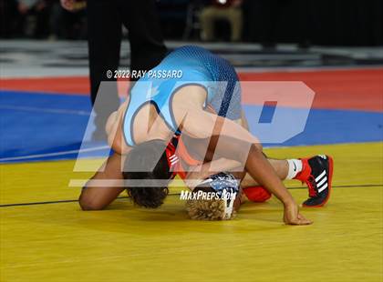 Thumbnail 1 in 2022 NYSPHSAA Wrestling Championships - Round 1 photogallery.