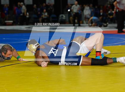Thumbnail 1 in 2022 NYSPHSAA Wrestling Championships - Round 1 photogallery.