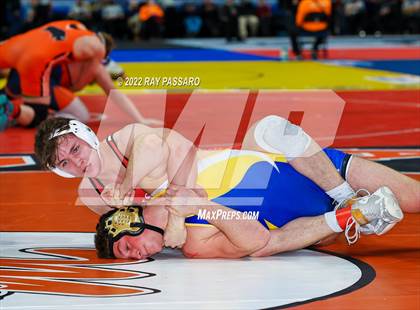 Thumbnail 2 in 2022 NYSPHSAA Wrestling Championships - Round 1 photogallery.