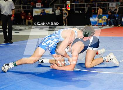 Thumbnail 3 in 2022 NYSPHSAA Wrestling Championships - Round 1 photogallery.