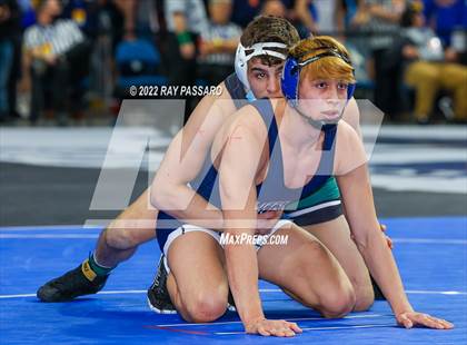 Thumbnail 3 in 2022 NYSPHSAA Wrestling Championships - Round 1 photogallery.