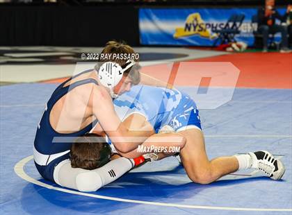 Thumbnail 3 in 2022 NYSPHSAA Wrestling Championships - Round 1 photogallery.