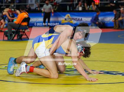 Thumbnail 2 in 2022 NYSPHSAA Wrestling Championships - Round 1 photogallery.