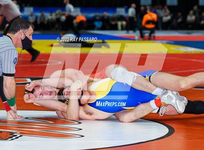 Thumbnail 2 in 2022 NYSPHSAA Wrestling Championships - Round 1 photogallery.