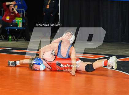 Thumbnail 2 in 2022 NYSPHSAA Wrestling Championships - Round 1 photogallery.