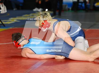 Thumbnail 3 in 2022 NYSPHSAA Wrestling Championships - Round 1 photogallery.