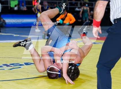 Thumbnail 1 in 2022 NYSPHSAA Wrestling Championships - Round 1 photogallery.