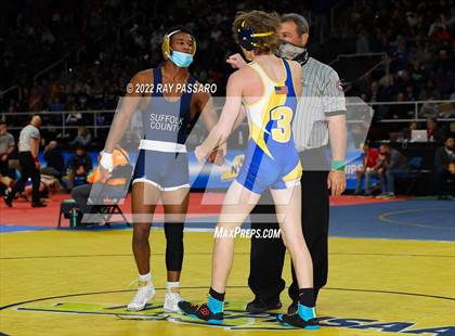 Thumbnail 1 in 2022 NYSPHSAA Wrestling Championships - Round 1 photogallery.