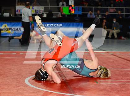 Thumbnail 2 in 2022 NYSPHSAA Wrestling Championships - Round 1 photogallery.