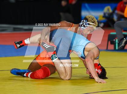 Thumbnail 3 in 2022 NYSPHSAA Wrestling Championships - Round 1 photogallery.