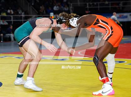 Thumbnail 1 in 2022 NYSPHSAA Wrestling Championships - Round 1 photogallery.