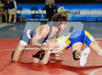 Thumbnail 1 in 2022 NYSPHSAA Wrestling Championships - Round 1 photogallery.