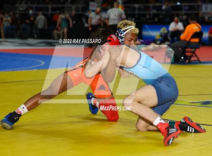 Thumbnail 3 in 2022 NYSPHSAA Wrestling Championships - Round 1 photogallery.