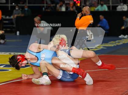 Thumbnail 2 in 2022 NYSPHSAA Wrestling Championships - Round 1 photogallery.