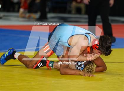 Thumbnail 2 in 2022 NYSPHSAA Wrestling Championships - Round 1 photogallery.