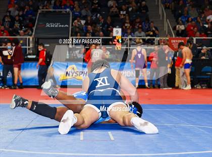 Thumbnail 1 in 2022 NYSPHSAA Wrestling Championships - Round 1 photogallery.