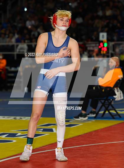 Thumbnail 3 in 2022 NYSPHSAA Wrestling Championships - Round 1 photogallery.