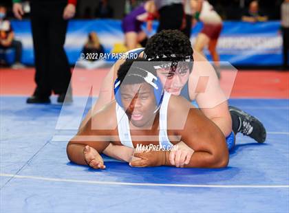 Thumbnail 3 in 2022 NYSPHSAA Wrestling Championships - Round 1 photogallery.