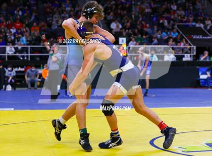 Thumbnail 2 in 2022 NYSPHSAA Wrestling Championships - Round 1 photogallery.