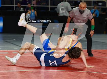 Thumbnail 2 in 2022 NYSPHSAA Wrestling Championships - Round 1 photogallery.