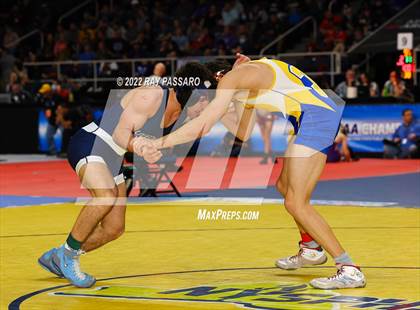 Thumbnail 3 in 2022 NYSPHSAA Wrestling Championships - Round 1 photogallery.