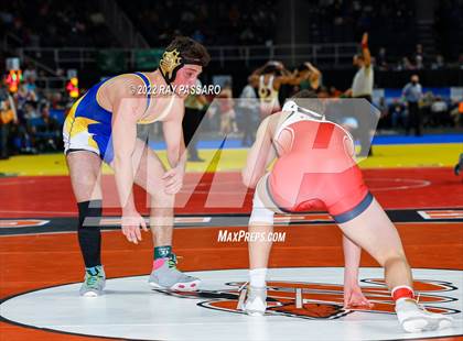 Thumbnail 3 in 2022 NYSPHSAA Wrestling Championships - Round 1 photogallery.